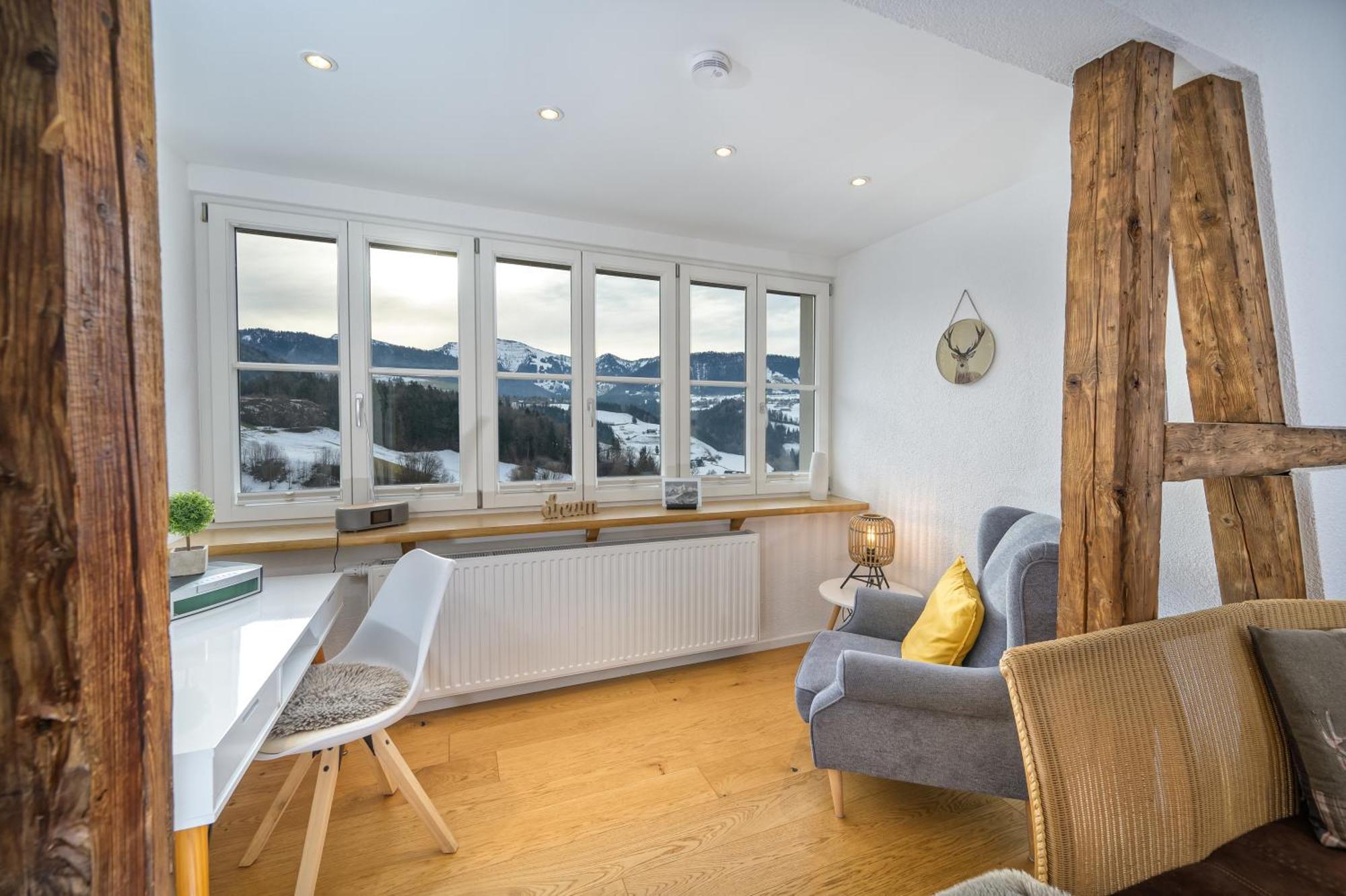 Haus Bergblick "Staufen" Mit 2 Schlafzimmer Oberstaufen Exteriör bild